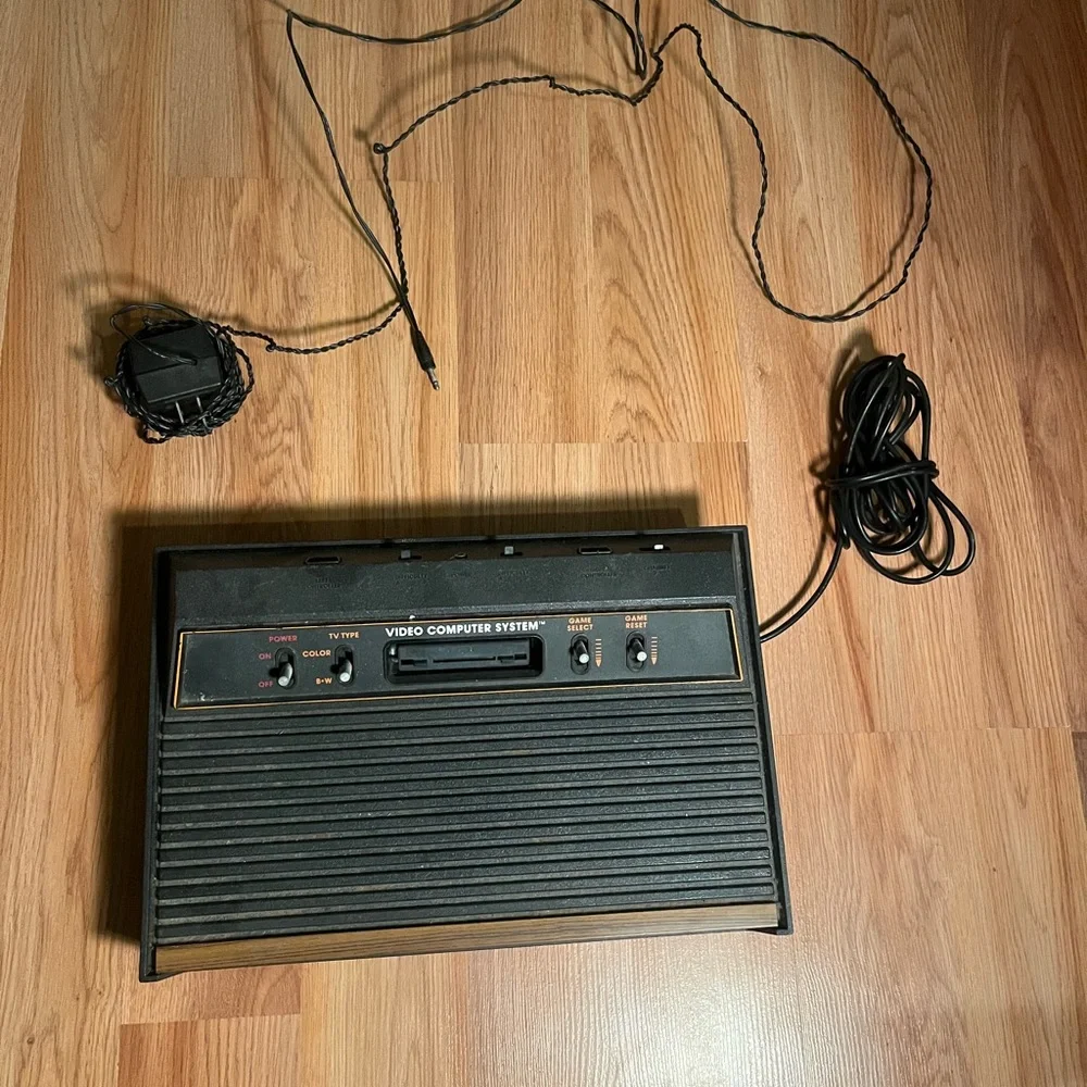 Atari 2600 Video Game Console and one controller